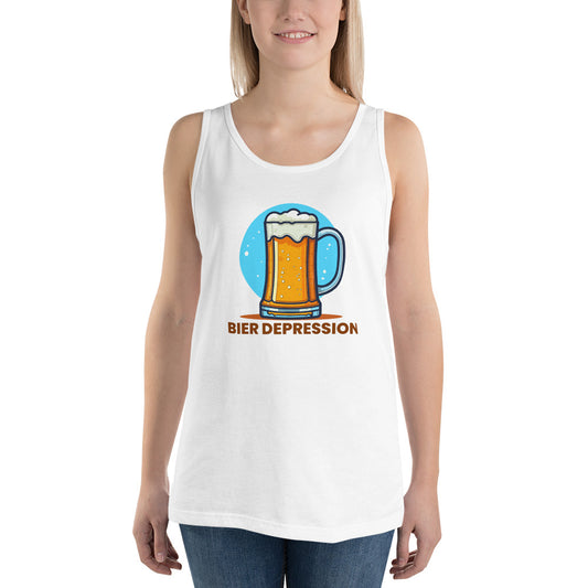 Trendiges "Bier-Depression" Tanktop